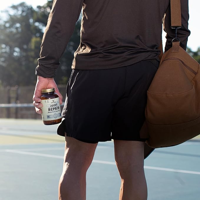 HEART & SOIL Grass Fed Joint Support Supplement - Bovine Tracheal Cartilage Immune Support Capsules - Joint Health Supplement for Women, Men, & Seniors - Non GMO Dietary Supplement - 180 Capsules