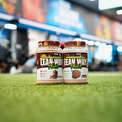 Musclesport Lean Way Plant Protein - Pea Protein and Brown Rice Protein Blend, with Added CLA, MCT and L-Carnitine - 20 Servings (Protella)