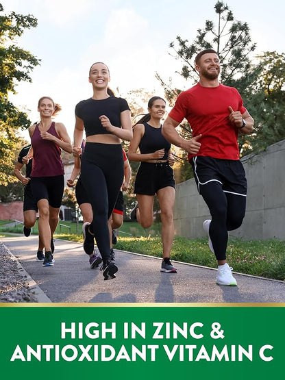 Nature's Truth Zinc 50mg with Vitamin C | 200 Liquid Softgels | Non-GMO & Gluten Free Supplement