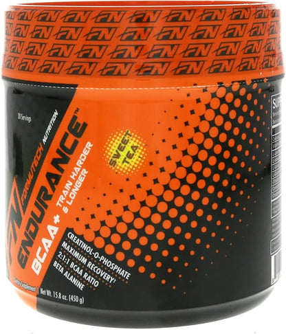 Endurance 2:1:1 BCAA + Train Harder & Longer Maximum Recovery 30 Servings (Southern Sweet Tea)