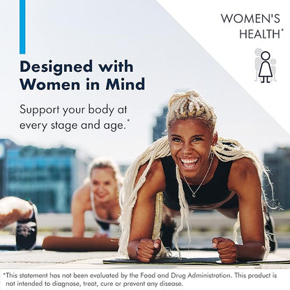 Metabolic Maintenance FemOne - Womens Multivitamin with Vitamin D3, Vitamin B12, Methylfolate - Contains Key Nutrients for Reproductive & Immune Health (90 Capsules)