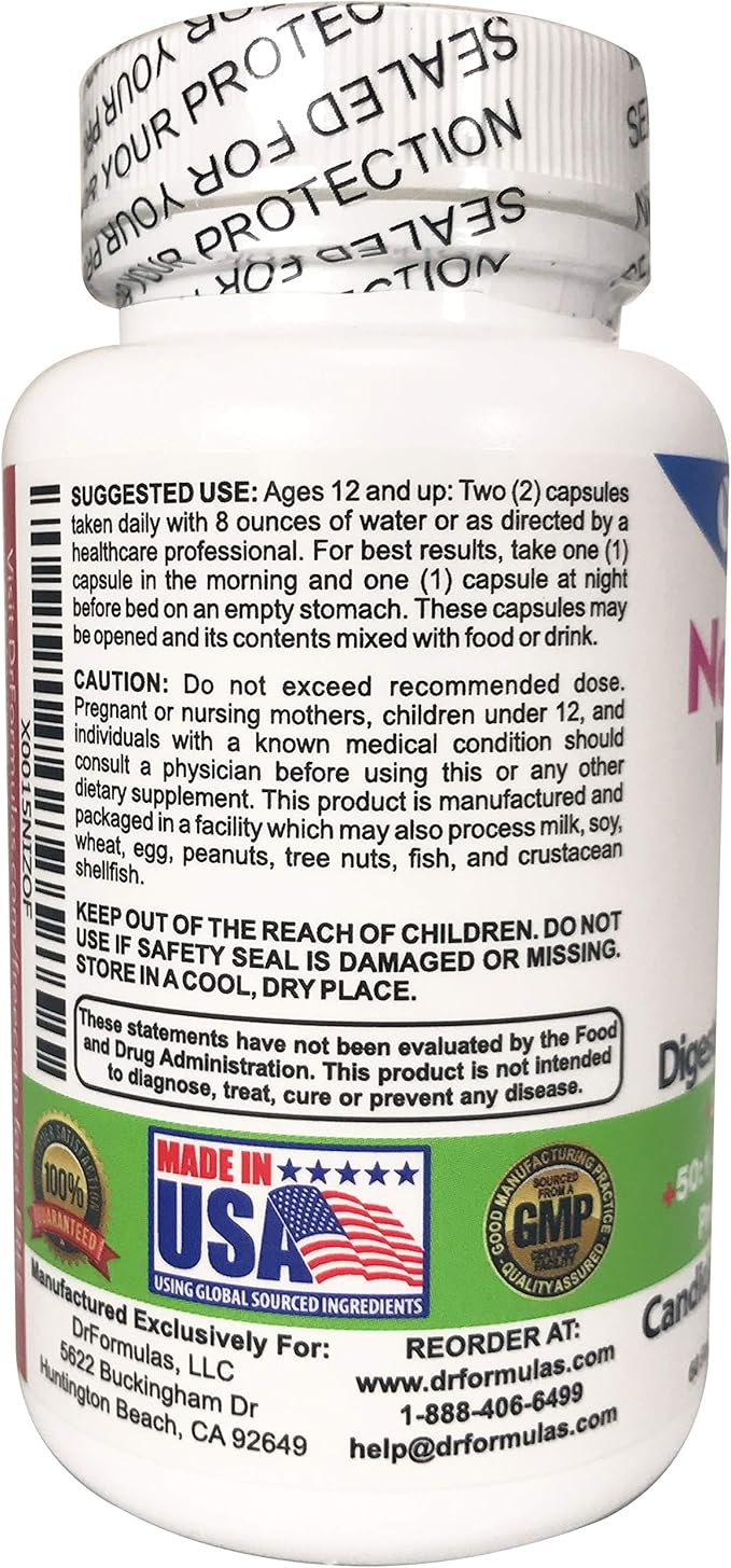 DrFormulas Probiotics for Women | Nexabiotic Probiotic to Support Pregnancy, Mom & Baby Best Used with Prenatal Vitamins & Postnatal Multivitamins