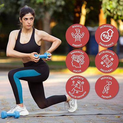 vedge Pre Workout Powder - Workout Powder for Energy & Endurance - Vegan Pre Workout with Beta Alanine, L-Taurine, Caffeine & Citrulline - Pre Workout for Men & Women - Fuji Apple Pear Flavor