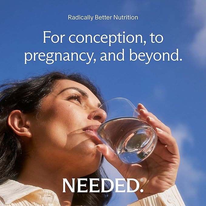 Needed. Prenatal Choline for Cognitive Development - Choline Supplement Aids Baby Brain Development - Supports Healthy Pregnancy & Metabolism - Third Party Tested - 60 Capsules