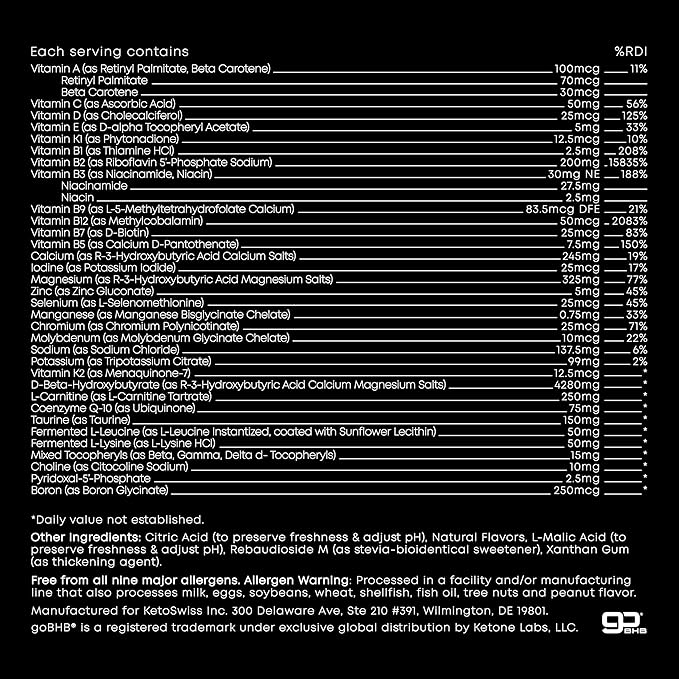 MigraKet Migraine Medical Food - Supports Brain Health and Energy Metabolism - Multivitamins Replacement - Drug-free, Gluten-Free, Dairy-Free, Vegan - Orange Flavored - 30 Sachets