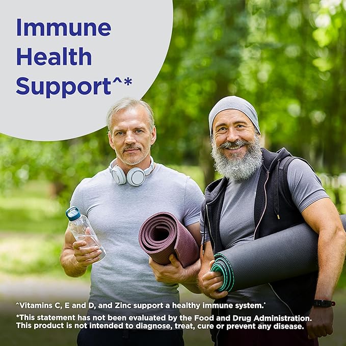 Centrum Silver Men's 50+ Multivitamin with Vitamin D3, B-Vitamins, Zinc for Memory and Cognition - 200 Tablets