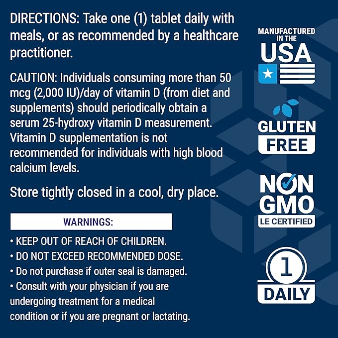 Life Extension One-Per-Day Multivitamin – Packed with Over 25 Vitamins, Minerals & Plant Extracts, Quercetin, 5-MTHF Folate & More – 1-Daily, Non-GMO, Gluten-Free – 60 Tablets