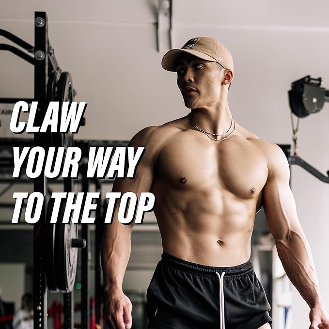 GRIZZLY Pre Workout Powder for Men & Women - Essential Aminos L-Citrulline & Beta Alanine Plus Caffeine - Preworkout Energy Drink Mix for Intense Power Focus & Pump, Huckleberry Lemonade - 40 Servings