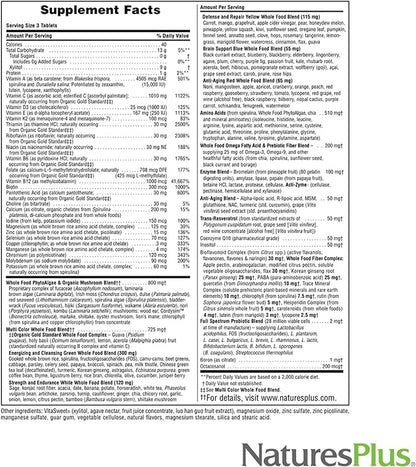 Natures Plus Source of Life Gold Multivitamin - 90 Chewable Tablets, Pack of 2 - with Vitamins D3, B12, K2 & More Than 120 Whole Foods - Blood, Bone & Immune Support - Gluten Free - 30 Servings