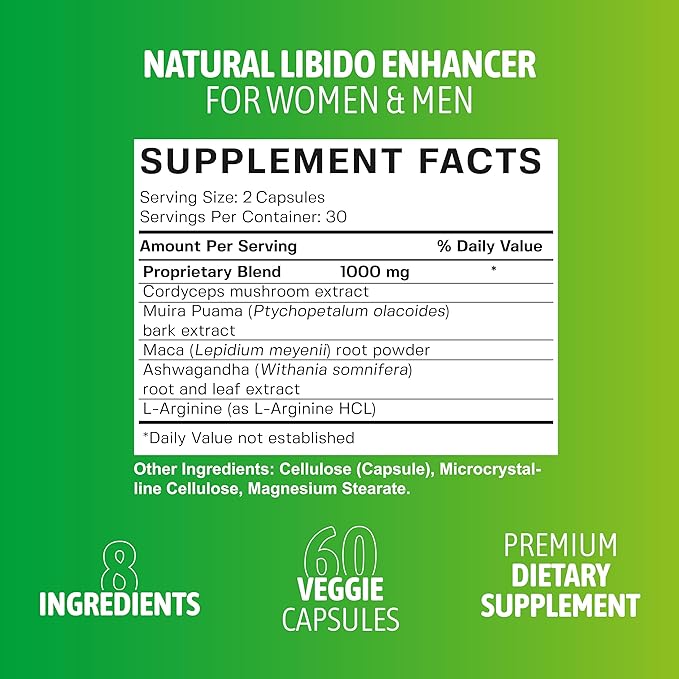 Dr. Zisman ZINERGY Natural Energy and Performance Booster - All-Natural for Men and Women – Boosts Energy and Vitality - Premium Formulated Capsules (60 Capsules)