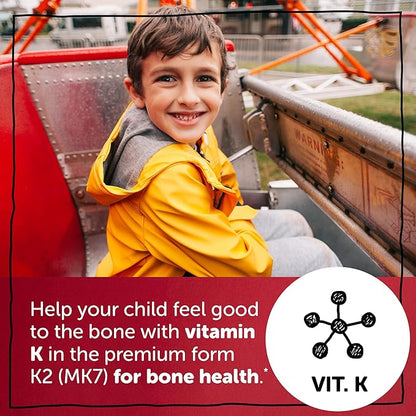 SmartyPants Kids Multivitamin Gummies: Omega 3 Fish Oil (EPA/DHA), Vitamin D3, C, Vitamin B12, B6, Vitamin A, K & Zinc for Immune Support, Grape, Cherry & Berry Flavors, 120 Count (30 Day Supply)