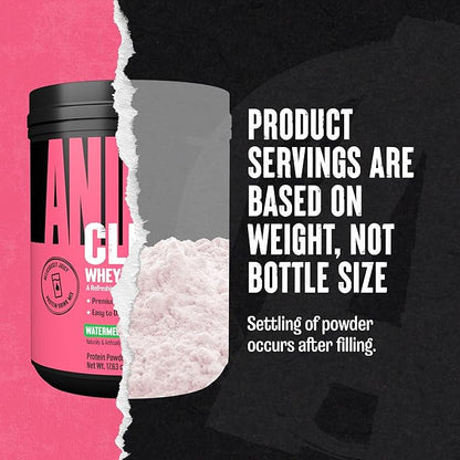 Clear Whey Isolate Protein Powder - Easy to Digest and Mix, 5g BCAA, Deliciously Juicy, Refreshing Anytime Drink for Men and Women, Watermelon Limeade 500g (20 Servings)