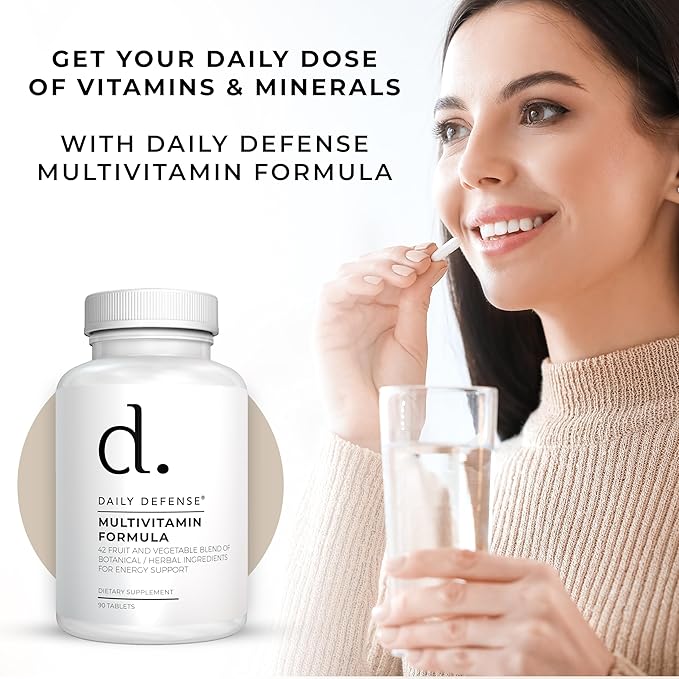 Fruit and Veggies Supplement - Multi Vitamins for Adults w/ Vitamins A, B Complex, D, E, Zinc, Biotin, Calcium - Fruit Vegetable Supplements for Energy & Immunity Support - Vitamins Supplements