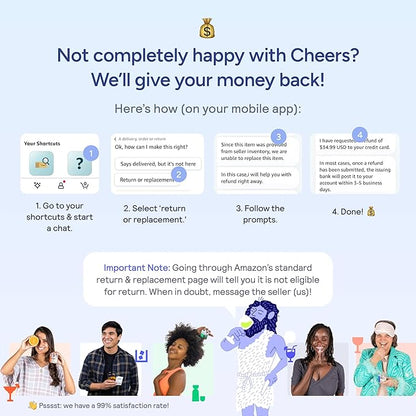 Cheers Protect | Daily Liver Supplement for Drinkers with L-Cysteine + DHM | Increase Glutathione Levels | 90 Doses | Cysteine, Dihydromyricetin, Milk Thistle, Prickly Pear, B-Vitamins, Ginger