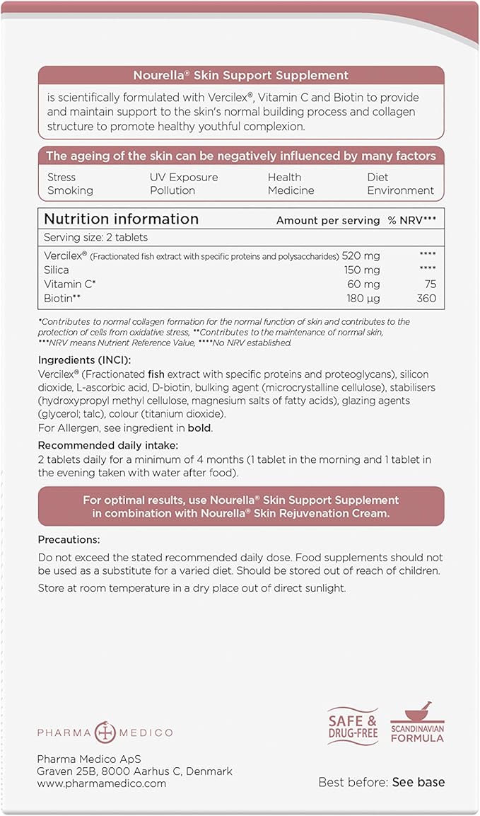 Tables Active Skin Support Supplement Tablet