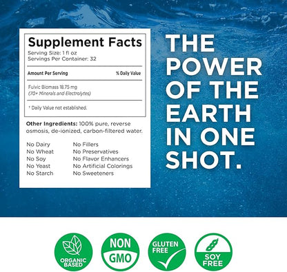Electrolyte Imbalance Solution | BEAM Minerals Electrolyze | Gold Standard Electrolytes Replenishment | Electrolyte Supplement Liquid | Fulvic Acid Trace Mineral Micronutrients Supplements | Ketogenic