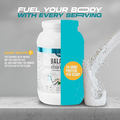 Hydrolyzed Whey Protein byMarceFitness Vanilla Flavor 2 Pound