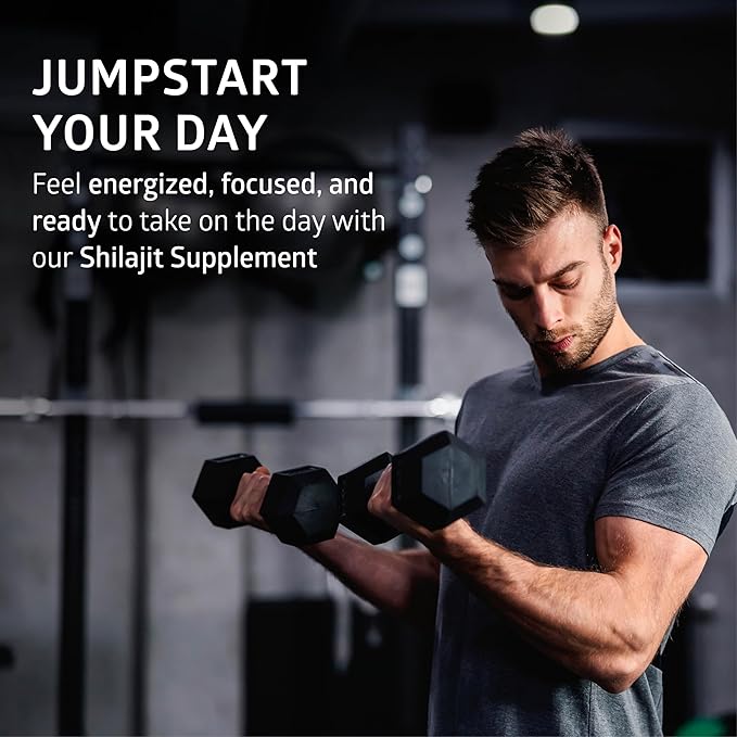 Pure Himalayan Shilajit for Women and Men 18250MG [50% Fulvic Acid] Better than Resin with Ashwagandha, Ginseng, Turmeric, Gingko Biloba, Stinging Nettle, Cordyceps to Support Energy & Stamina, 60Caps