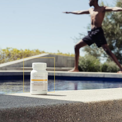 Integrative Therapeutics Theracurmin HP - High Absorption Turmeric & Curcumin Supplement - 27x More Bioavailable - Relief of Minor Discomfort Due to Occasional Overuse* - Vegan - 60 Capsules