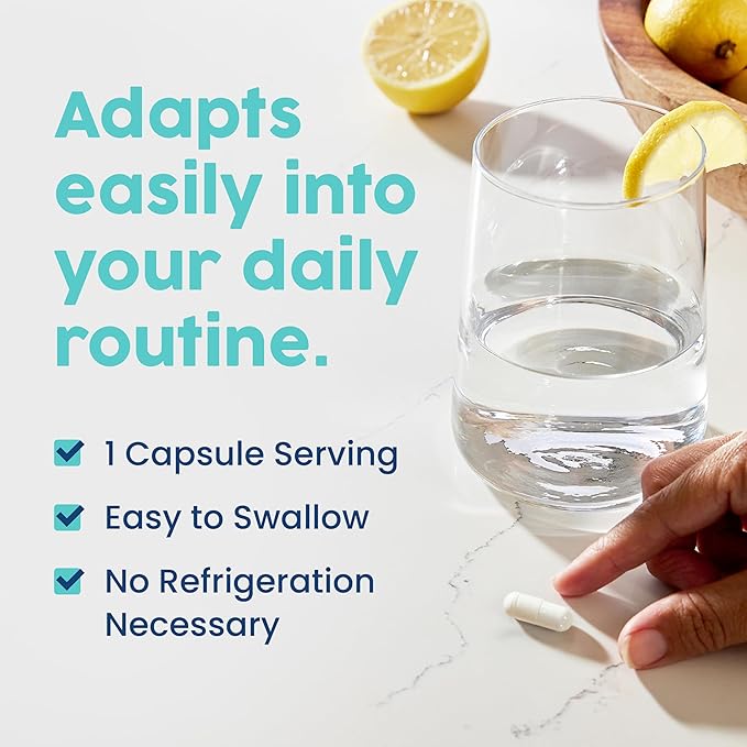 NativePath Daily Probiotic, 10-Strain Custom Blend Probiotics Supplement for Men and Women, 82 Billion CFUs - 30 Count