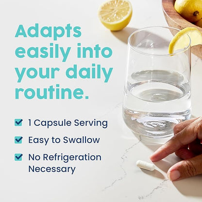 NativePath Daily Probiotic, 10-Strain Custom Blend Probiotics Supplement for Men and Women, 82 Billion CFUs - 30 Count