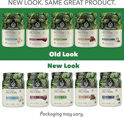 PlantFusion Complete Vegan Protein Powder - Plant Based Protein Powder with BCAAs, Digestive Enzymes and Pea Protein - Keto, Gluten Free, Soy Free, Non-Dairy, No Sugar, Non-GMO - Rich Chocolate 5 lb