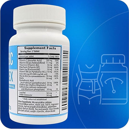 LIPO BC (2 Pack - 60 Tablets) 120 Tablets Lipotrophic Weight Loss Supplement