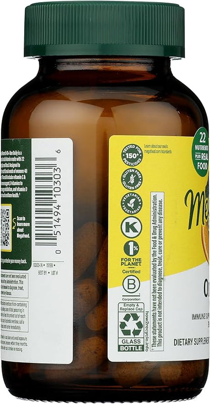 MEGAFOOD Women's 40+ One Daily Multivitamin Tablets, 72 CT