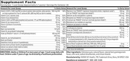 Klaire Labs VitaSpectrum Powder - Children's Multivitamin/Mineral with 23 Essential Nutrients in Berry-Pomegranate for Kids, No Copper, Iron, Gluten or Casein (30 Servings, 171 Grams)