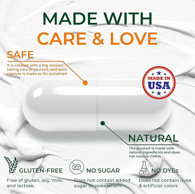 SIRUNES Bovine Collagen Supplements for Men and Women I Hydrolyzed Grass Fed Bovine Collagen Peptides Dietary Supplement for Joint, Nerve & Bone Support - Non-GMO, Anti-Aging - 100 Capsules