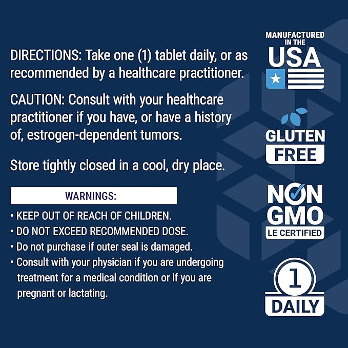 Life Extension Menopause Relief – Siberian Rhubarb, Menopause Supplement for Women, Ease hot Flashes, Mood Swings, Night Sweats Relief, Hormone-Free, Gluten-Free, Non-GMO, Vegetarian, 30 Tablets