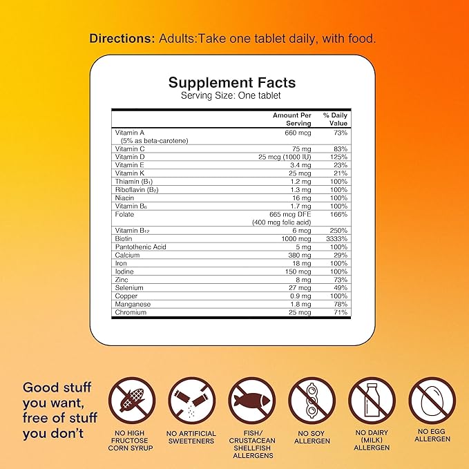 One A Day Multivitamin for Women Daily Essentials, Vitamins for Women to Support Hair, Skin & Nails, Immune Health, Multivitamin for Women with Zinc, Folic Acid & B Vitamins, 150 Count