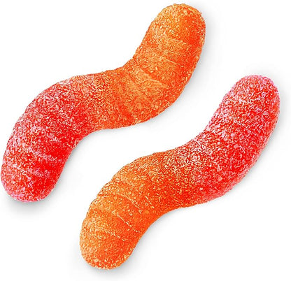 OLLY Hello Happy Gummy Worms, Mood Balance Support, Vitamin D, Saffron, Adult Chewable Supplement, Gluten Free, Tropical Zing - 90 Count