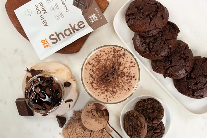 310 Nutrition – All-In-One Meal Replacement Shake - New Formula with Fiber Rich Vegan Superfood Blend - Natural Sweeteners - Low Carb Shake, Keto & Paleo Friendly - Gluten Free - 26 Essential Vitamins & Minerals - Triple Flavor Pack