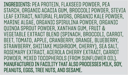 Vega Essentials Plant Based Protein Powder, Vanilla - Vegan, Superfood, Vitamins, Antioxidants, Keto, Low Carb, Dairy Free, Gluten Free, Pea Protein for Women & Men, 2.3 lbs (Packaging May Vary)