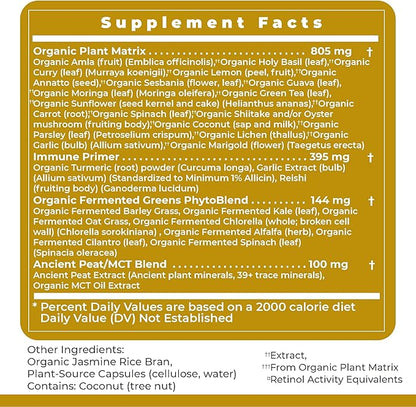 Premier Research Labs Multi-Vitamin: Immune, Brain & Heart Support | with Prebiotics and Postbiotics | Vegan Capsules for Men & Women. Gluten & Soy Free - 120 Plant-Sourced Capsules