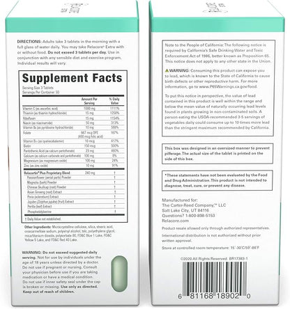 Extra Maximum Strength 90 Count - Stress Relief Supplements - Lower Cortisol for Women - Cortisol Manager, 30 Servings