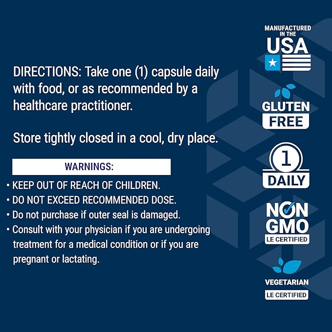 Life Extension Homocysteine Resist - For Heart & Brain, Cognitive Health Support Supplement – Vitamin B2, B6 & B12 + Folate - Once-Daily, Non-GMO, Gluten-Free - 60 Vegetarian Capsules