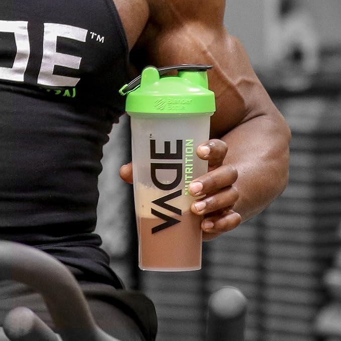 VADE Nutrition Premium Shaker Bottle - 28oz Leakproof Blender Cup for Protein Shakes, BPA-Free, Gym & Sports Mixer
