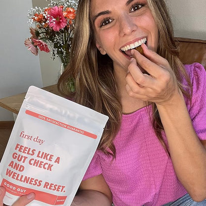 FIRST DAY Womens Tribiotic Gummies – Pre+, Post+, Probiotics & More – 60 Day Supply