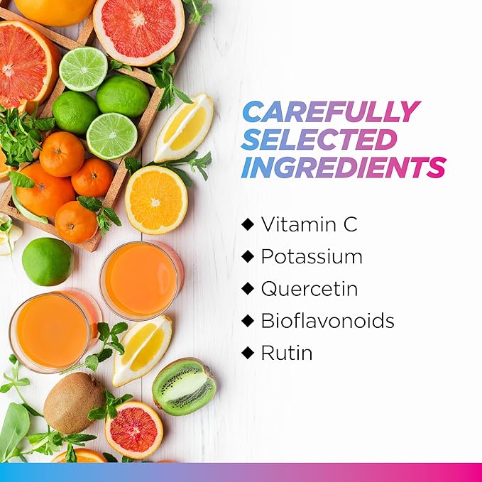 Livingood Daily High Dose Vitamin C Powder Supplement - 2,600mg Ascorbic Acid Powder Supports Immunity & Skin Health - Powdered Vitamin C with Quercetin & Citrus Bioflavonoids - Vegan, 30 Servings