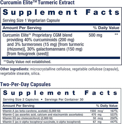 Life Extension Comprehensive Nutrient Packs Advanced, Curcumin, Fish Oil, multivitamin, CoQ10, multis and Supplements, 30 on-The-go Packets, Gluten-Free, Non-GMO