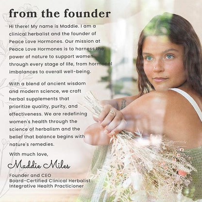 peace. love. hormones. Herbal Digestive Bitters Supplement for Women | USDA Organic Bitters for Digestion, Liver Detox with Gentian Root, Burdock Root, Dandelion Leaf Extracts - 2 fl oz, 59 Servings