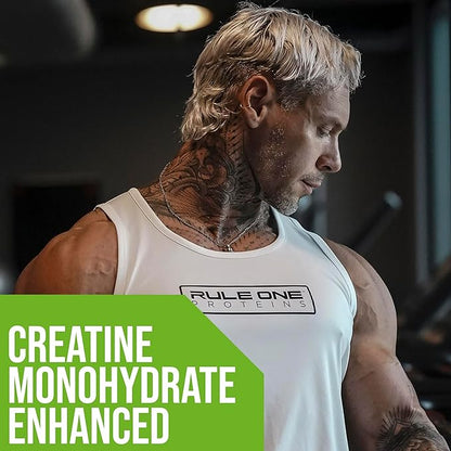 Rule One Proteins, Mass Gainer- Chocolate Peanut Butter, High-Calorie Weight Gain Formula w/ 1,220+ Calories, 250g+ Complex Carb Blend, 40g All-Whey Protein, 8g Fat Per Serving, 6 Pounds, 8 Servings