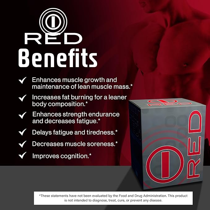 Energy Drink Powder, Red for Men 30 Drink Mix Packets. Energy Drink Packets Specially Tailored for Men. Energy Powder Drink Mix Designed to Purify and Energize The Body