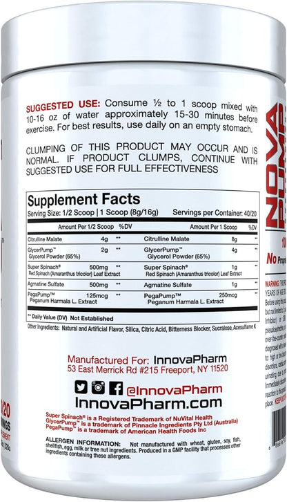 InnovaPharm NOVAPUMP (Unicorn Candy) - 11.2 Ounces