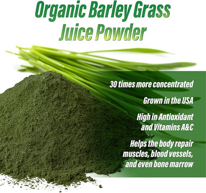 Myogenix MyoVite Super Greens Supplement Powder Super Greens Powder for Men and Women, Daily Vitamin Supplement for Optimum Nutrition, Grown in USA, Organic Greens Supplements, 30 Servings