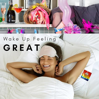 |25 Pack| Over-Indulgence-Prevention Ultimate Pre-Party-Supplement Hydration. Reduce a Possible Hangover. The Ultimate Party Supplement: Keep The Fun Going, All Night Long!