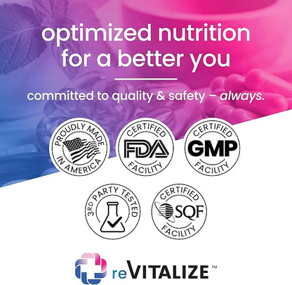 REVITALIZE ADK Vitamin Supplement 10,000 IU - 90 Servings, High Potency Vitamin A, D3 & K2 (MK-7) for Bone Strength | Supports Heart Health and Immune Function - Convenient Capsule Form